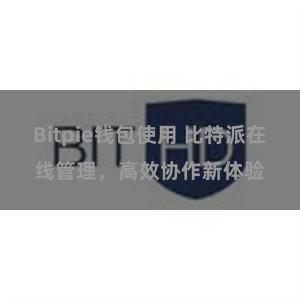 Bitpie钱包使用 比特派在线管理，高效协作新体验