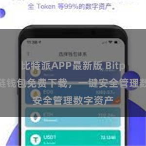 比特派APP最新版 Bitpie区块链钱包免费下载，一键安全管理数字资产