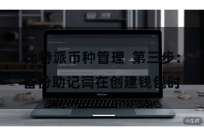比特派币种管理  第三步：备份助记词在创建钱包时