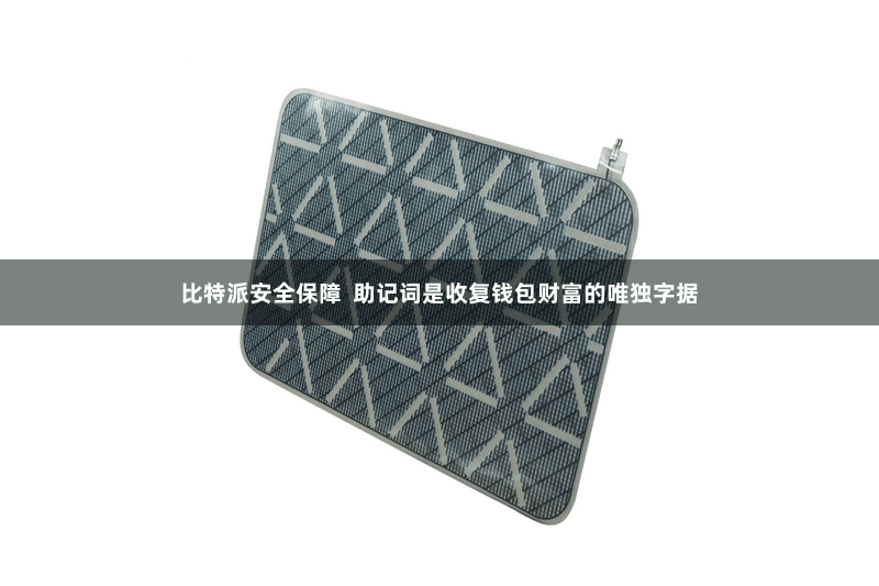 比特派安全保障  助记词是收复钱包财富的唯独字据